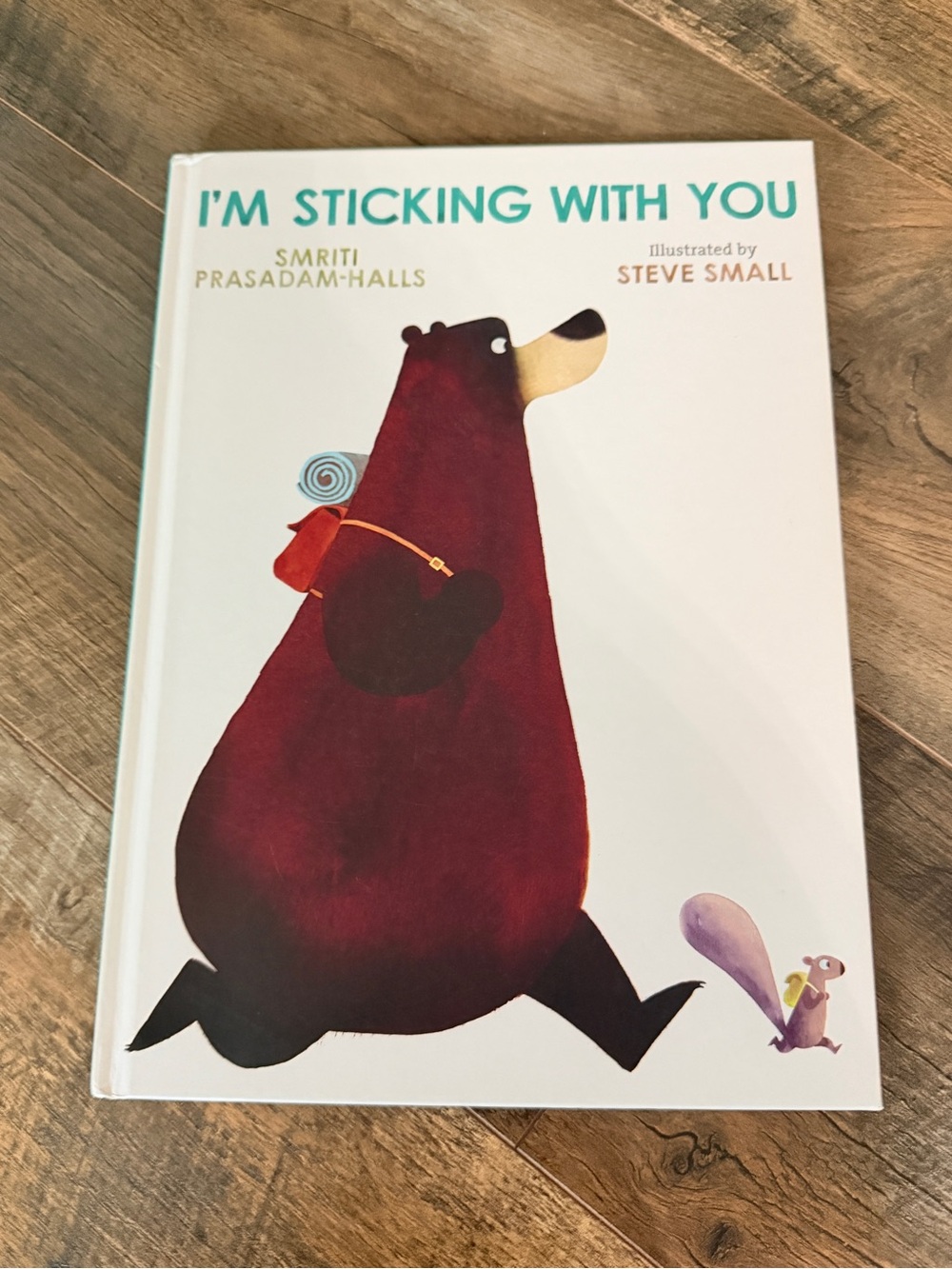 I'm Sticking With You - Children's illustrated Picture Book hardcover
